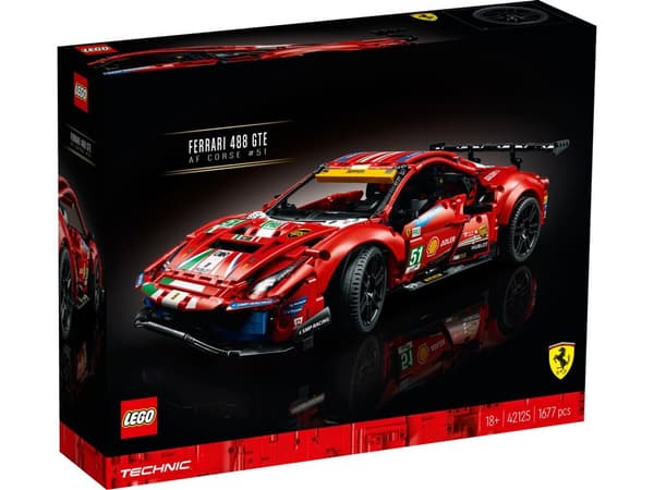 LEGO® Technic Ferrari 488 GTE AF Corse #51 42125