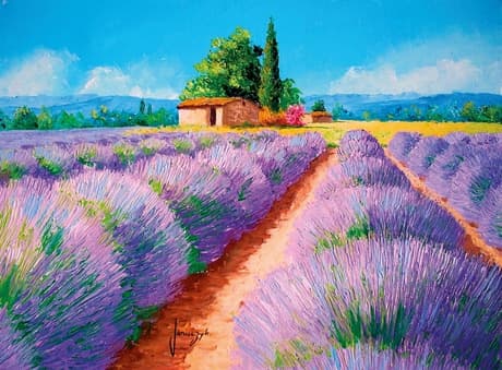 Clementoni High Quality Collection - Lavender Scent - puslespill - 500 deler