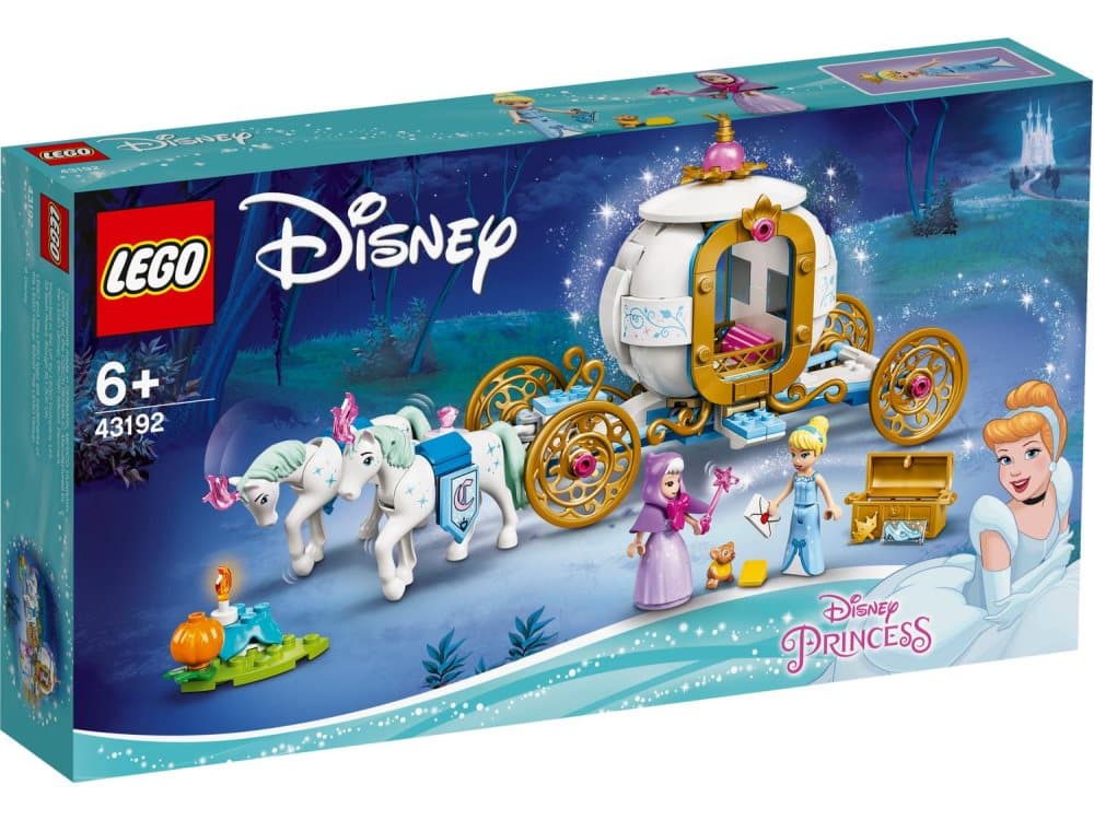 LEGO® Disney Askungens kungliga vagn 43192
