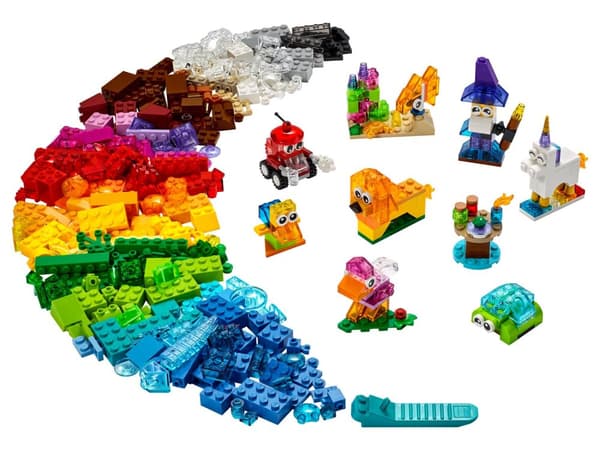 LEGO® Classic Kreativa transparenta klossar 11013