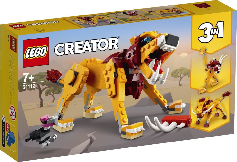 Vilt lejon LEGO® Creator (31112)