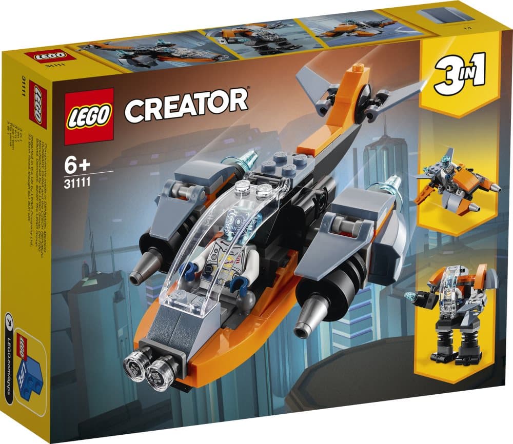 Cyberdrönare LEGO® Creator (31111)
