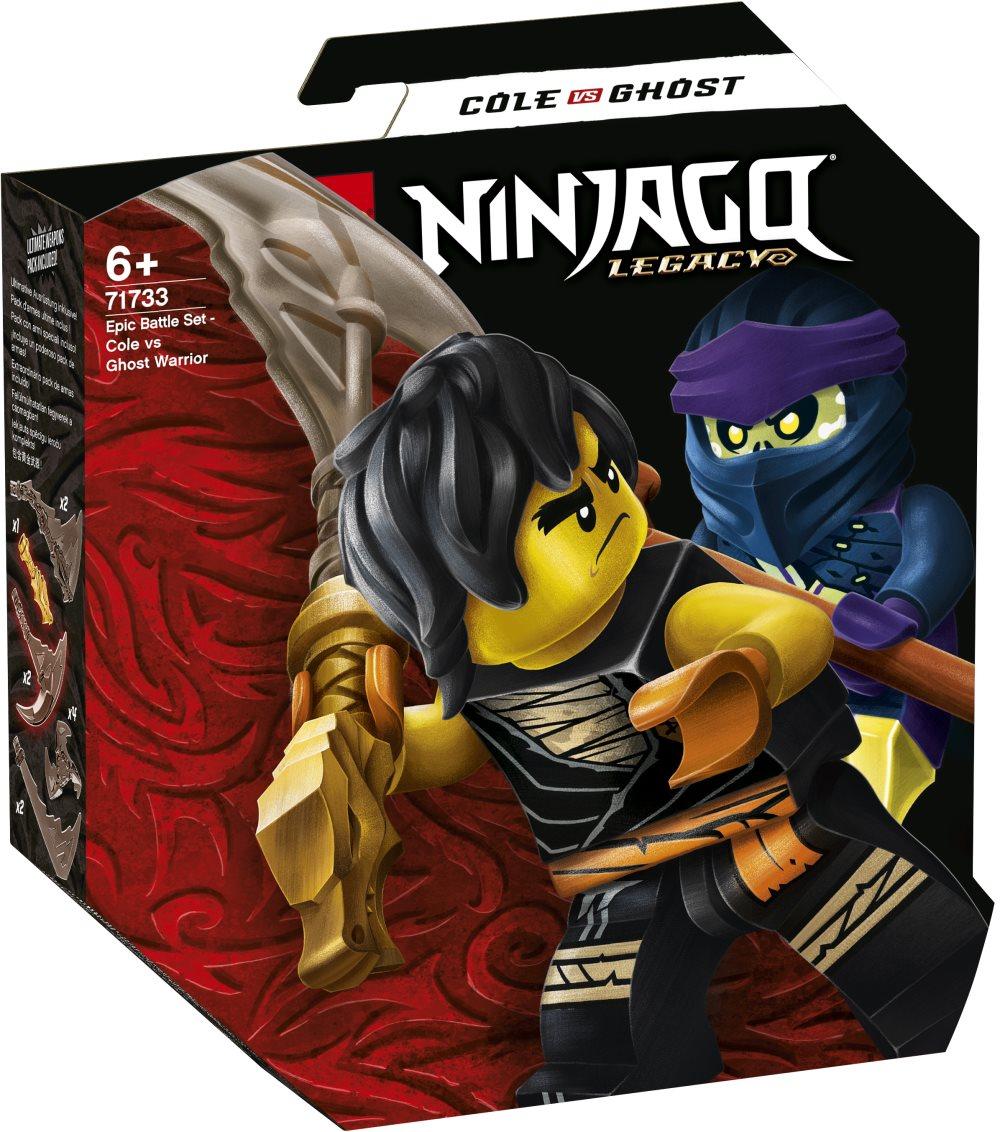 Episk stridssett – Cole mot gjenferdkriger LEGO® Ninjago (71733)