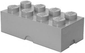 Lego Storage Brick 8 szary