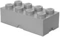 Miniatyrbilde 2 av 2: Lego Storage Brick 8 szary