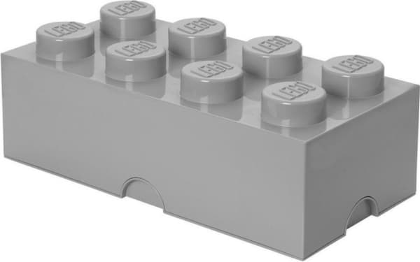 Lego Storage Brick 8 szary