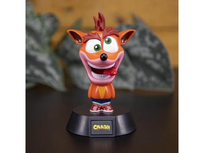 Paladone Licenced Crash Bandicoot Crash ICON lempa 10cm