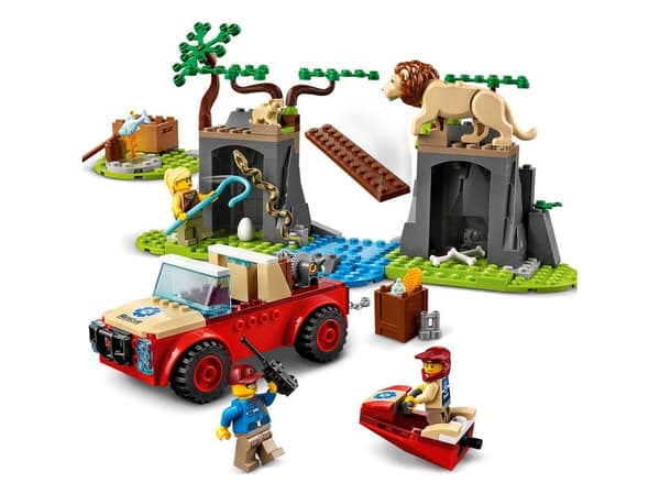 LEGO City 60301 Villieläinten pelastusmaasturi