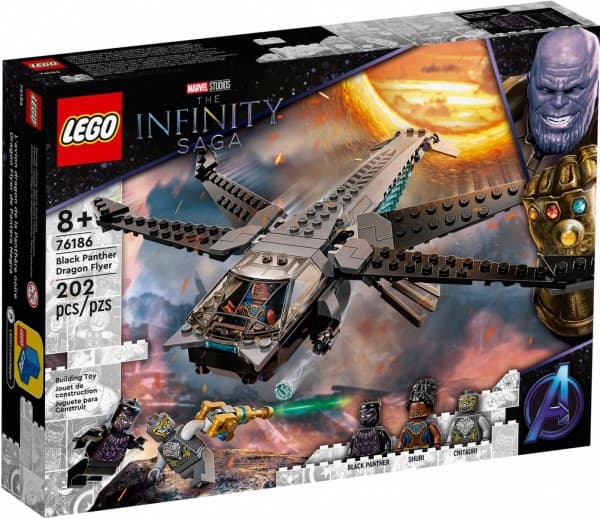 LEGO Marvel 76186 Black Panthers drakflygare