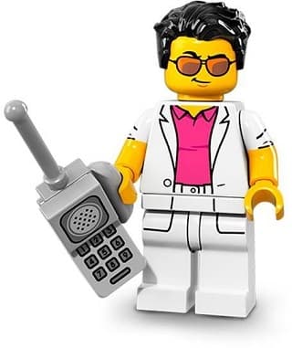 LEGO MF Serie 17 Yuppie 71018-12