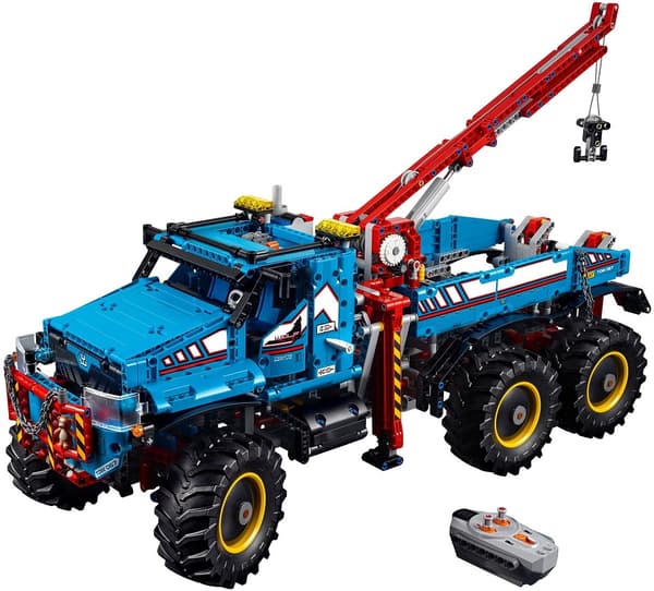 LEGO Technic Terränggående 6x6 Bärgningsbil 42070