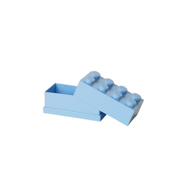 LEGO Förvaring Mini 8 Ljusblå 40121736