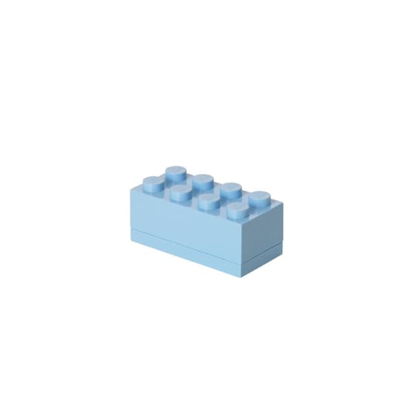 LEGO Förvaring Mini 8 Ljusblå 40121736
