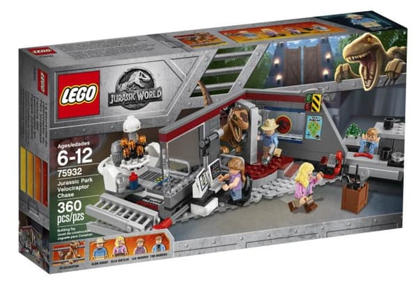 LEGO Jurassic World Velociraptor Jakten 75932