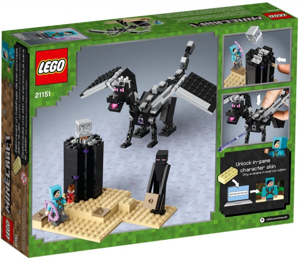 lego minecraft the ender dragon