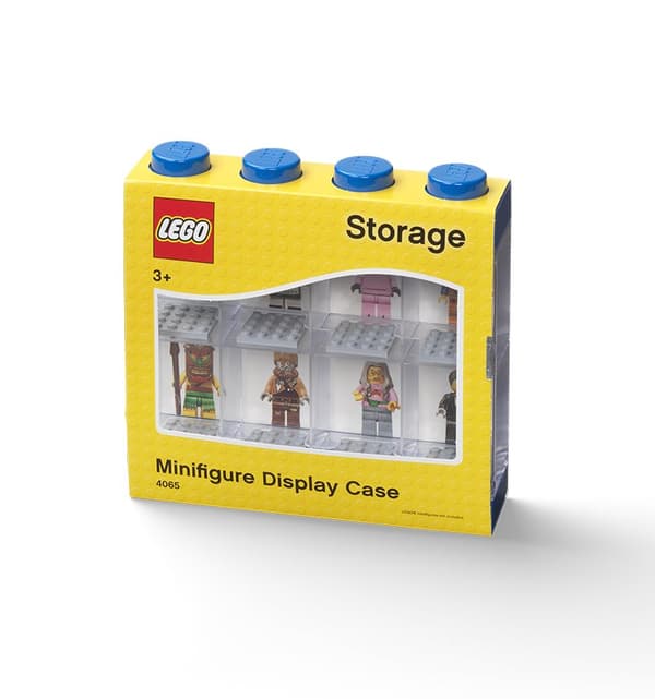 LEGO Minifigure Display Case 8 Blå 40650005