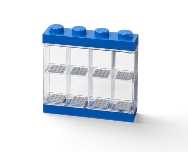 LEGO Minifigure Display Case 8 Blå 40650005