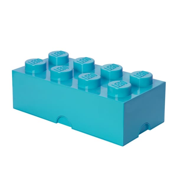 LEGO Förvaringslåda 8 Medium Azur 40041743