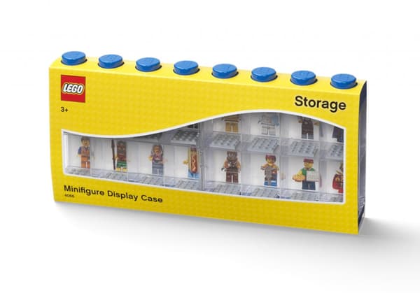 LEGO Minifigure Display Case 16 blå 40660005