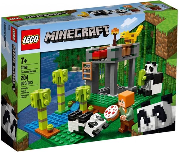 LEGO Minecraft Pandagården 21158