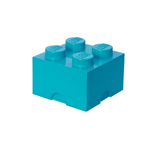 LEGO Förvaringslåda 4 Medium Azur 40031743