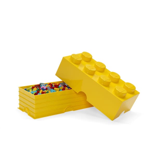 LEGO Förvaringslåda 8 Bright Yellow 40041732