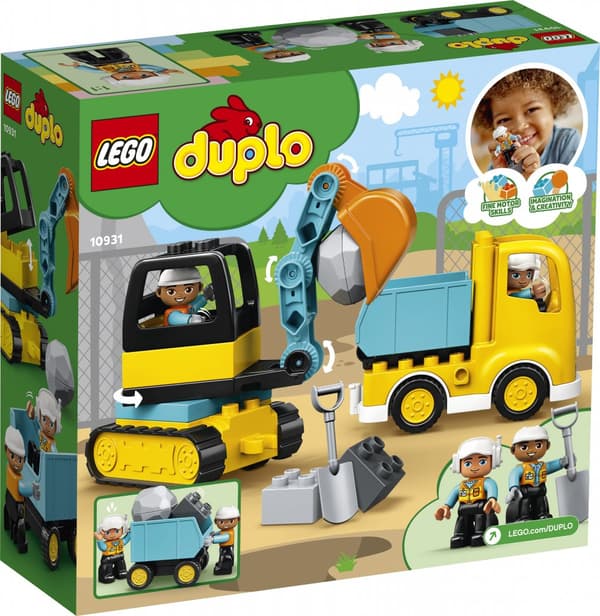 LEGO DUPLO Lastbil och grävmaskin 10931
