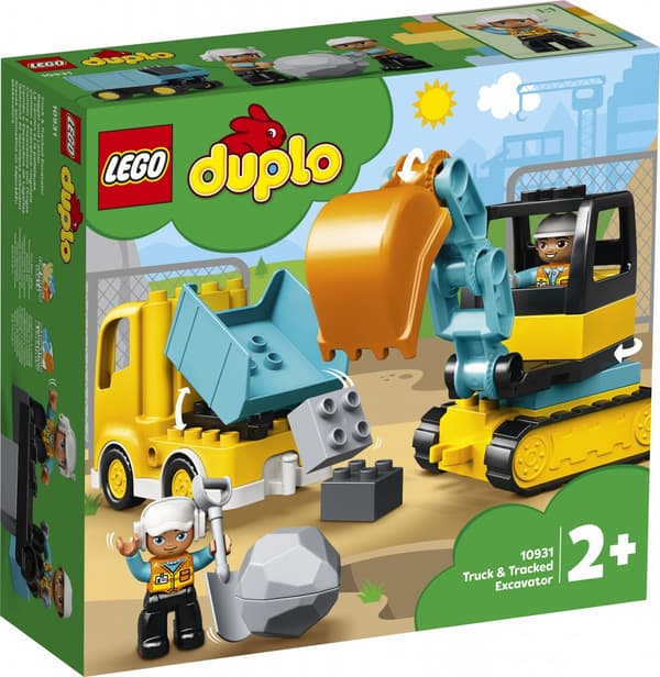 LEGO DUPLO Lastbil och grävmaskin 10931