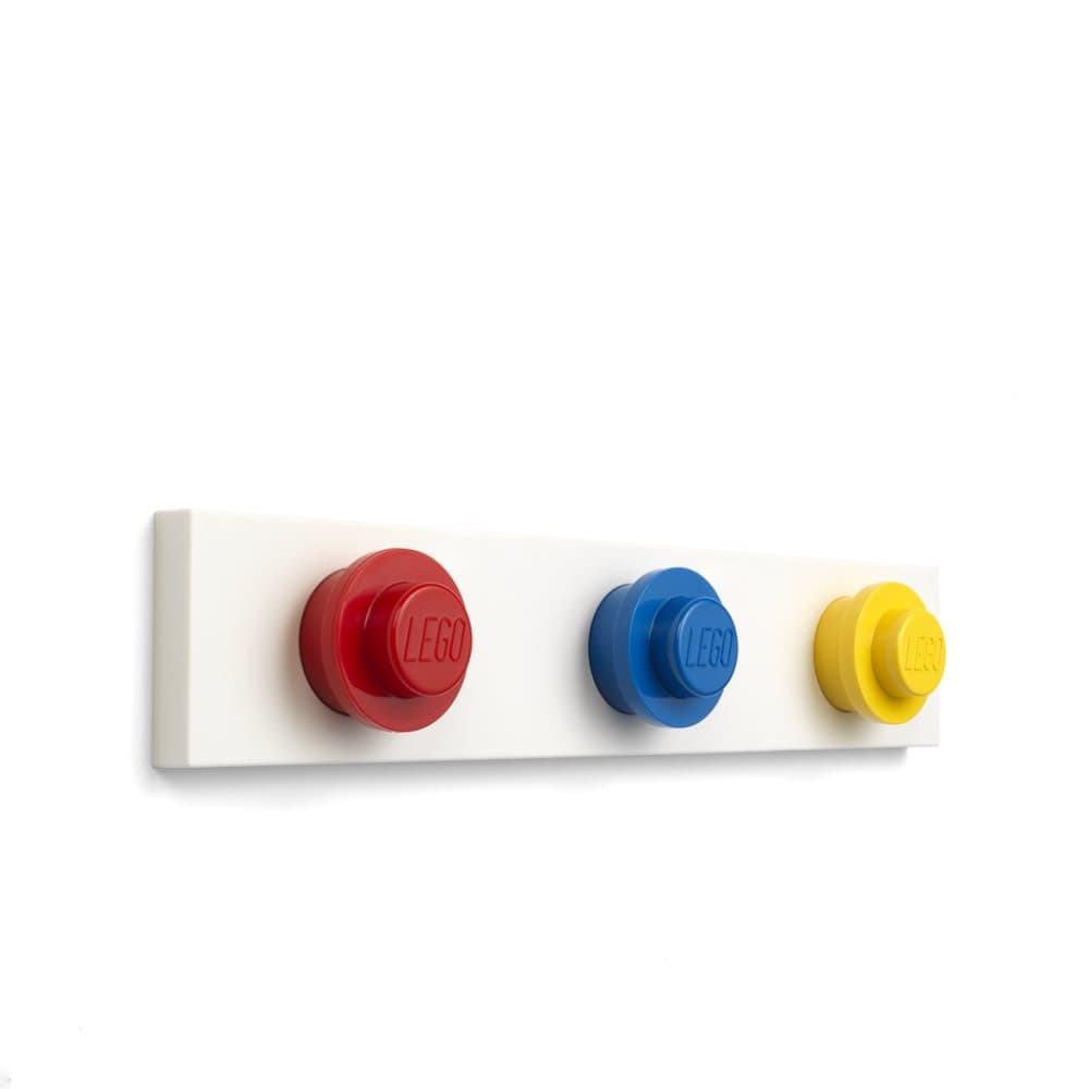 LEGO WALL HANGER RACK Bright Red, Bright Blue, Bright Yellow 41110001