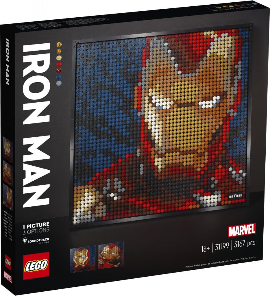 LEGO ART Marvel Studios Iron Man 31199