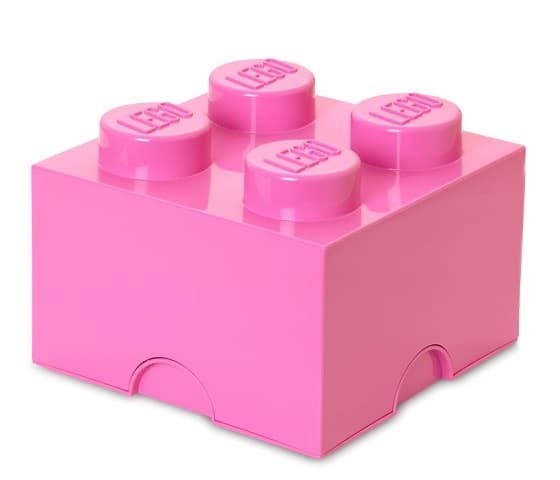 LEGO Förvaringslåda, 4 Bright Purple 40031739