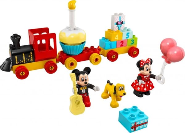 LEGO DUPLO Musse och Mimmis födelsedagståg 10941