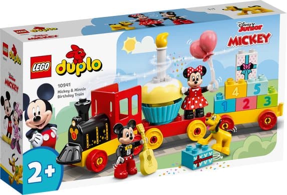 LEGO DUPLO Musse och Mimmis födelsedagståg 10941