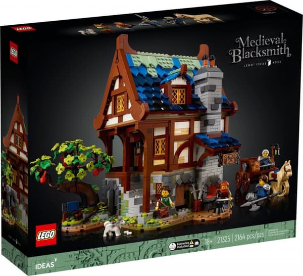 LEGO Ideas Medeltida Smed 21325