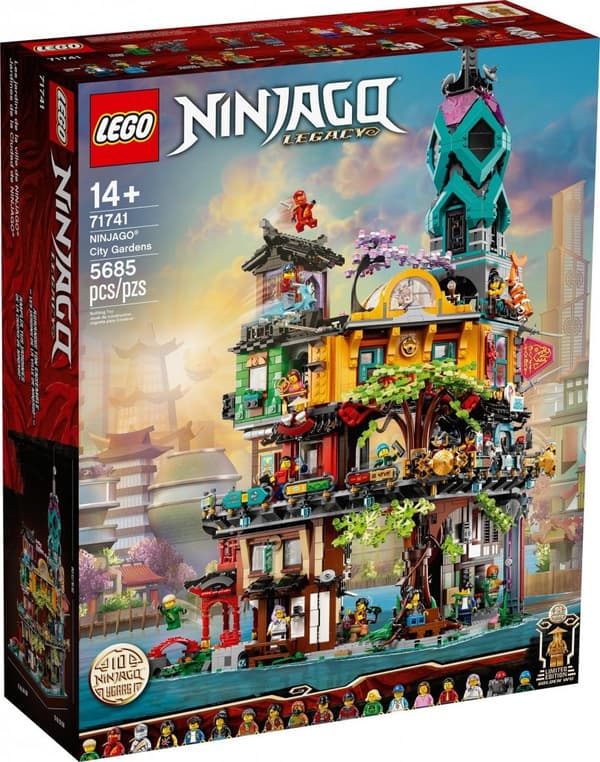 NINJAGO Citys trädgårdar 71741