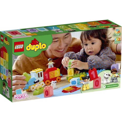 LEGO DUPLO Siffertåg - Lär dig räkna 10954