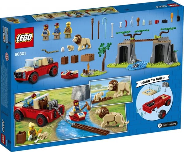 LEGO City 4+ Djurräddningsterrängbil 60301
