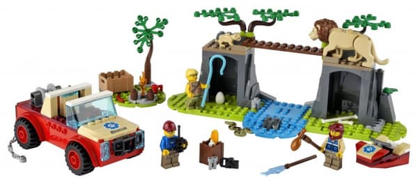LEGO City 4+ Djurräddningsterrängbil 60301