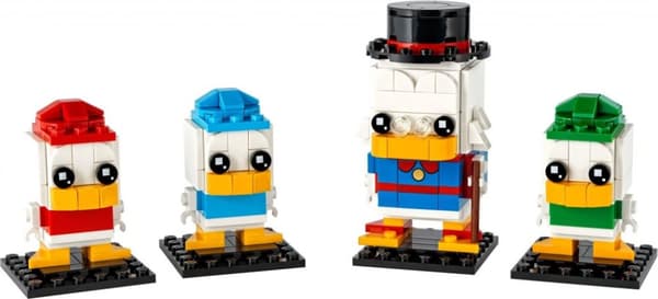 LEGO BrickHeadz Joakim von Anka, Knatte, Fnatte och Tjatte 40477