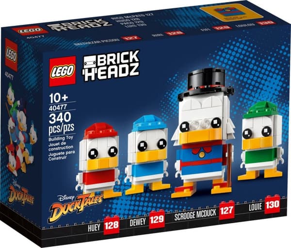 LEGO BrickHeadz Joakim von Anka, Knatte, Fnatte och Tjatte 40477