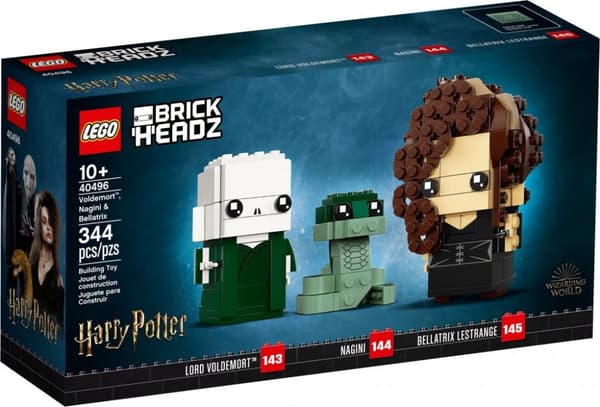 LEGO BrickHeadz Voldemort, Nagini & Bellatrix 40496