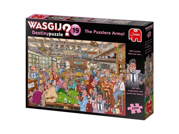 Wasgij Destiny 19 1000 pcs, 1000 kpl, Sarjakuvat, 12 vuosi/vuosia