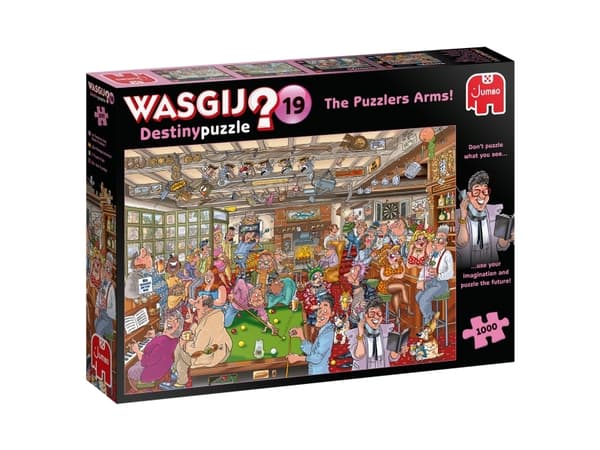 Wasgij Destiny 19 1000 pcs, 1000 kpl, Sarjakuvat, 12 vuosi/vuosia