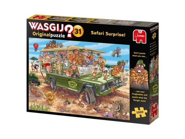 Wasgij Original 31 1000 pcs, 1000 stykker, Komikk, 12 år