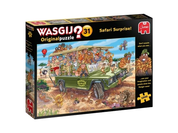 Wasgij Original 31 1000 pcs, 1000 stykker, Komikk, 12 år