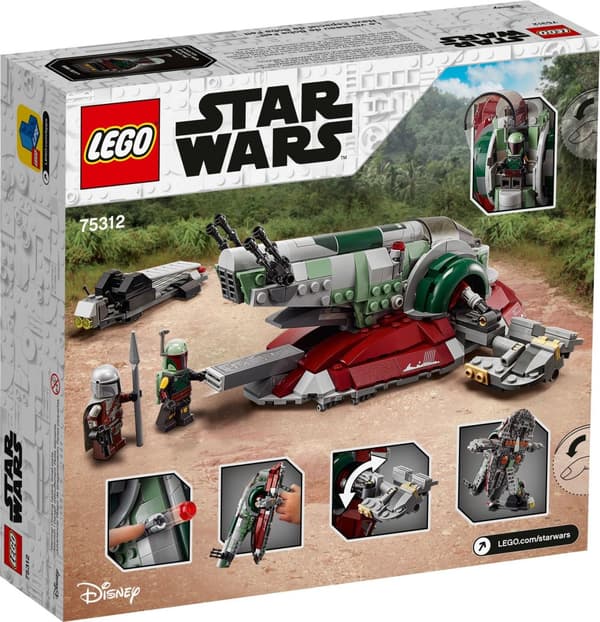LEGO Star Wars Boba Fetts Starship 75312