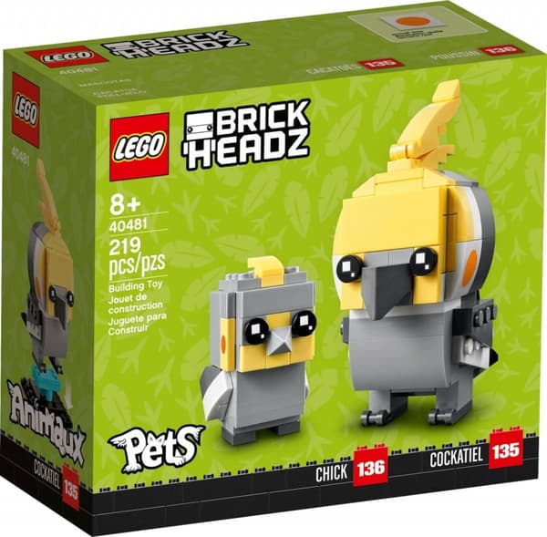 LEGO BrickHeadz Nymfkakadua 40481