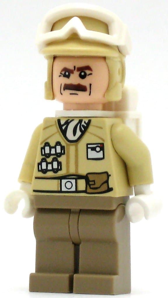 Lego Figurer Star Wars Hoth Rebel Trooper Moustache 8083 LF5034 CDON