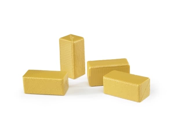 Bruder 4 block hay bales accessories Keltainen