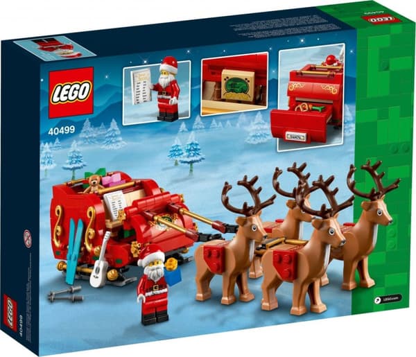 LEGO Tomtens Släde 40499